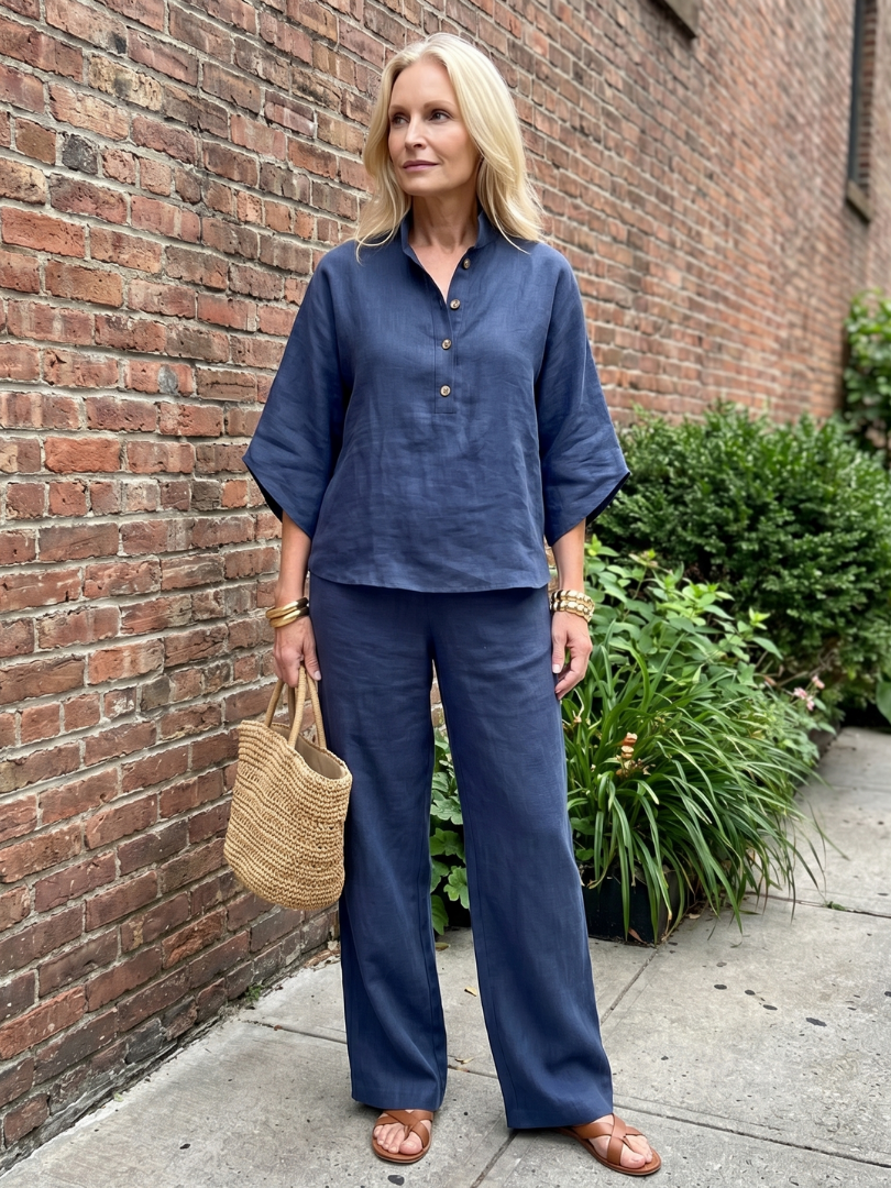 Relaxed Tunic Trouser Set