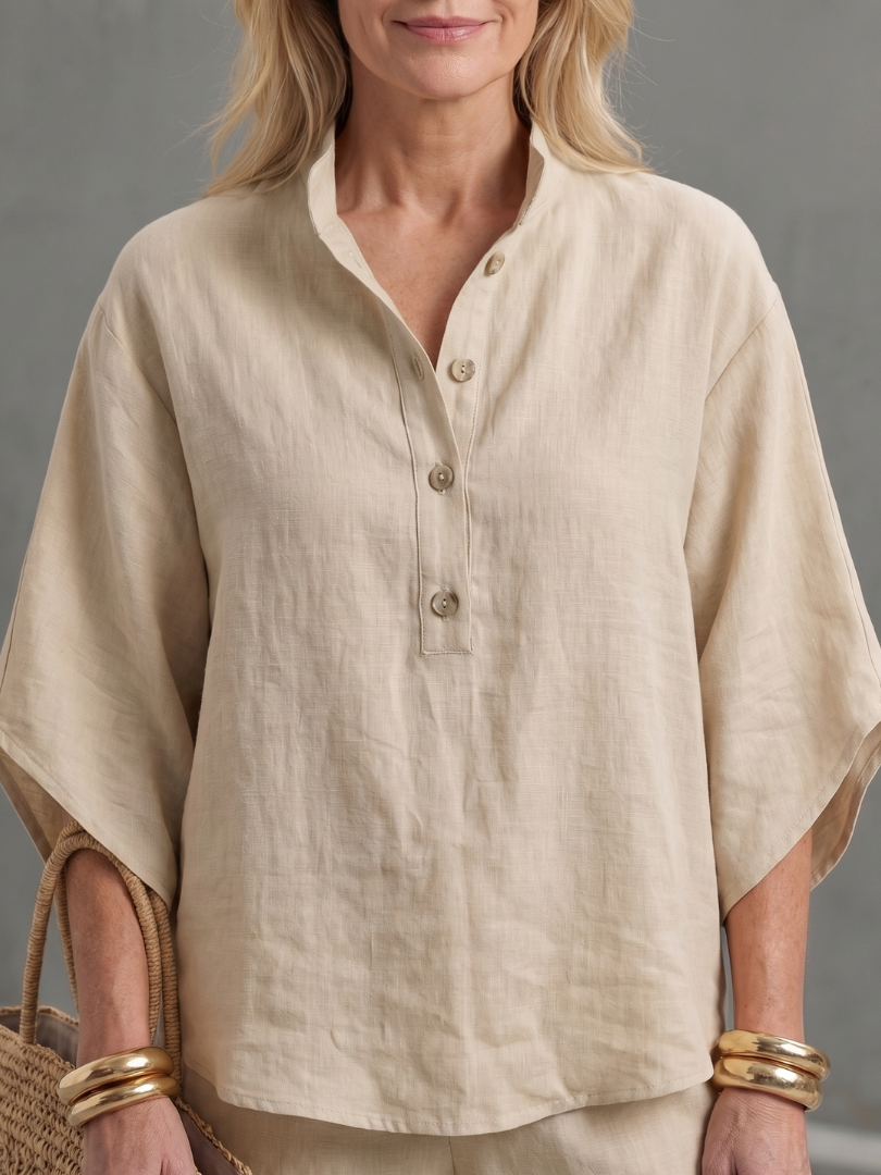 Relaxed Tunic Trouser Set