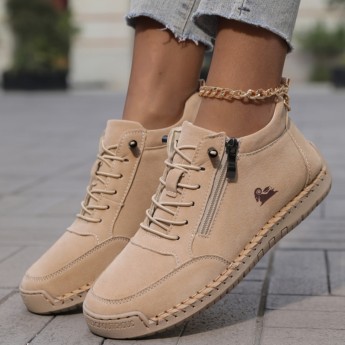 Nova | Orthopedic Sneakers with Zipper
