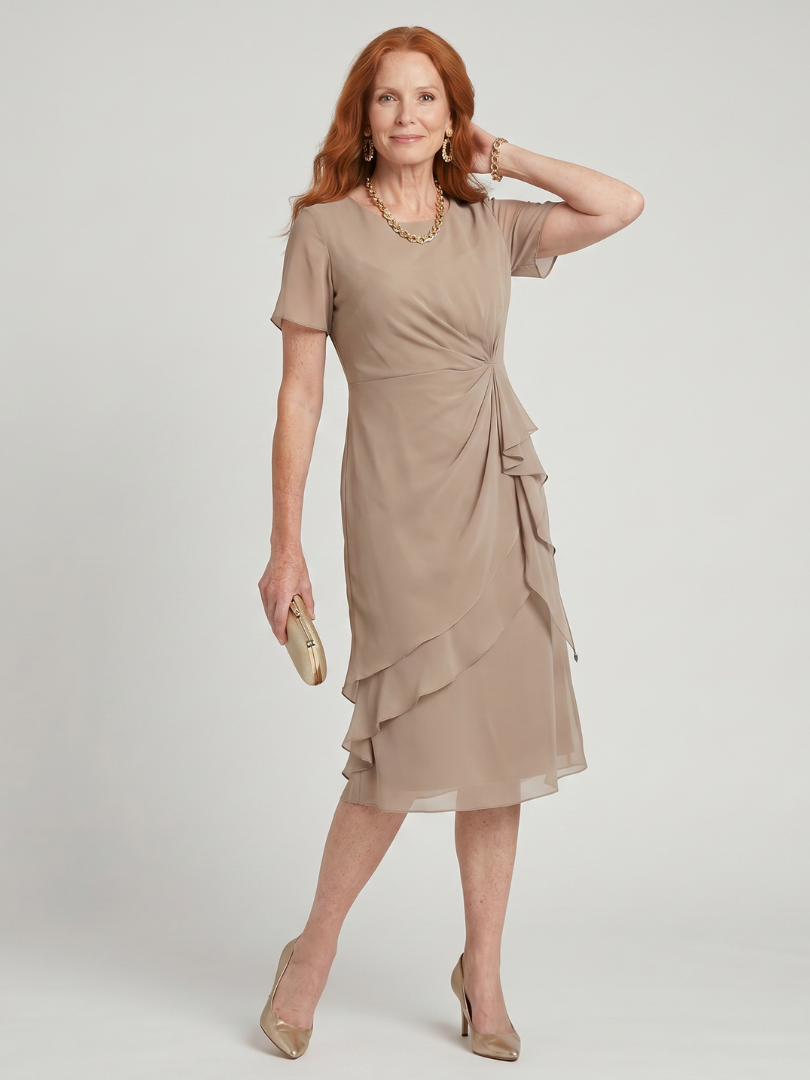 Layered Midi Dress