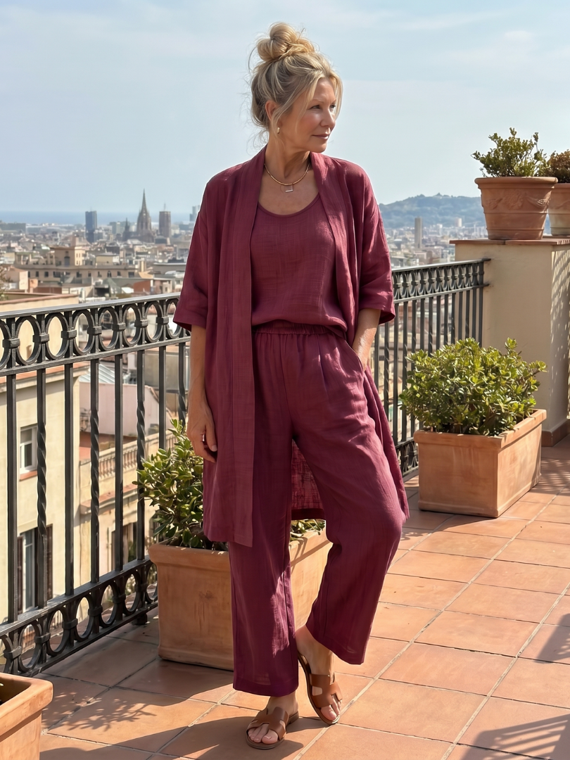 Three Piece Relaxed Set