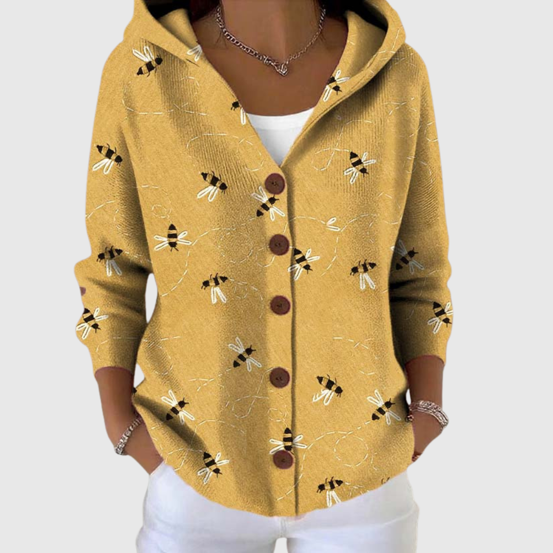 Isabella | Knitted Jacket with Hood