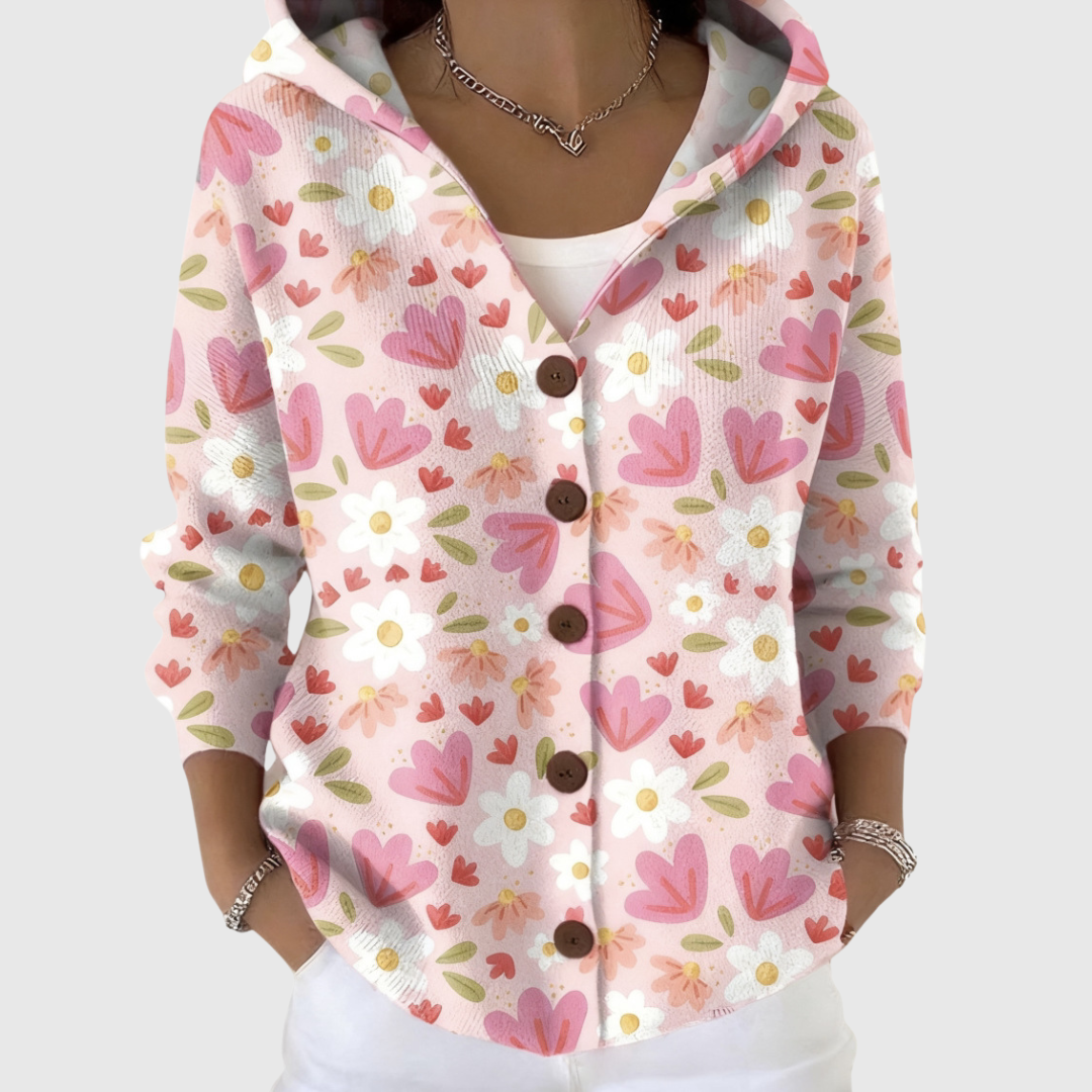Elsa | Hooded Knit Jacket