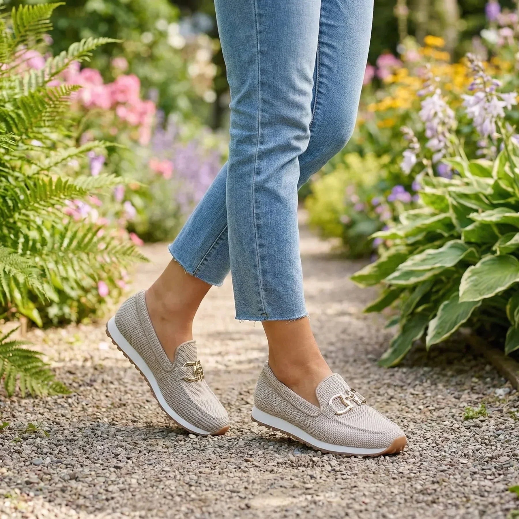 SHARON | ORTHOPAEDIC LOAFER-STYLE SPORT TRAINERS