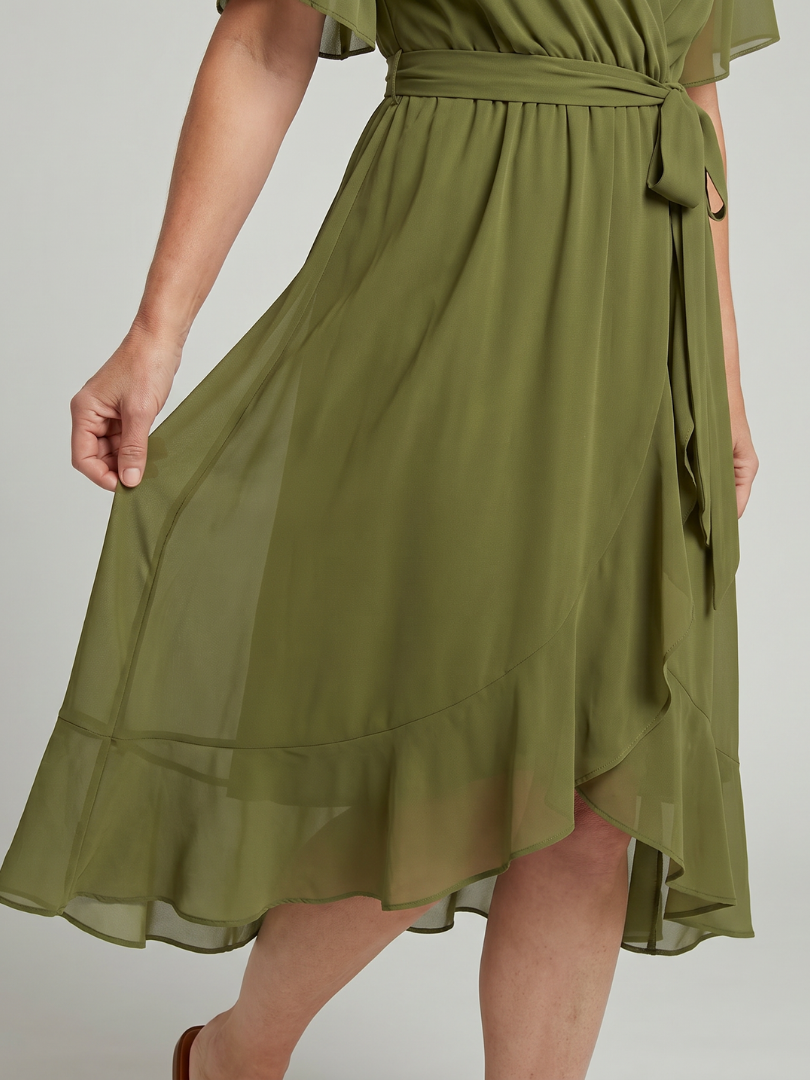 Soft Flowing Midi Dress