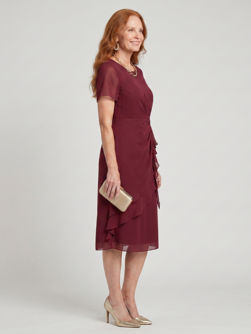 Layered Midi Dress