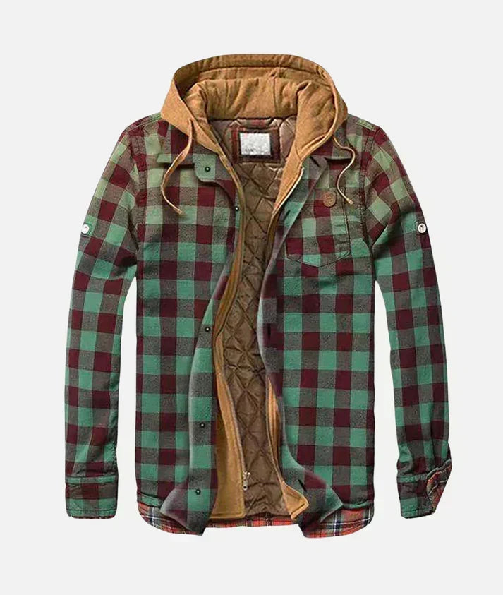 Varel | Check Patchwork Jacket