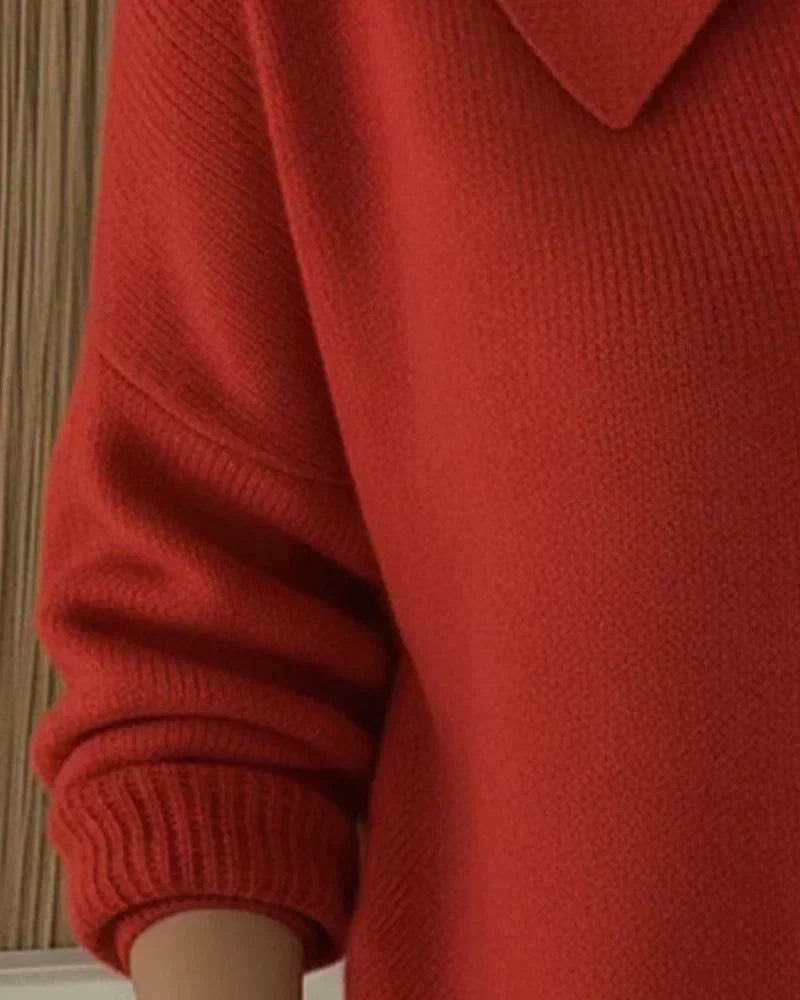 VESPERA | BUTTON COLLAR CARDIGAN