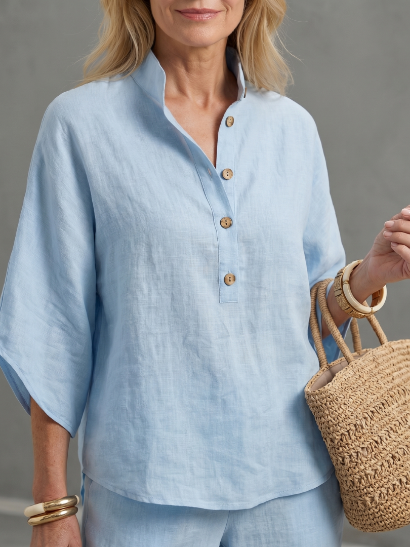 Relaxed Tunic Trouser Set