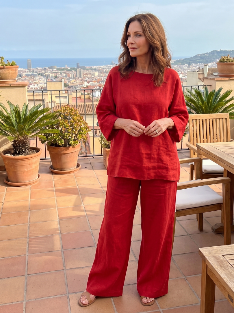 Oversized Tunic Set