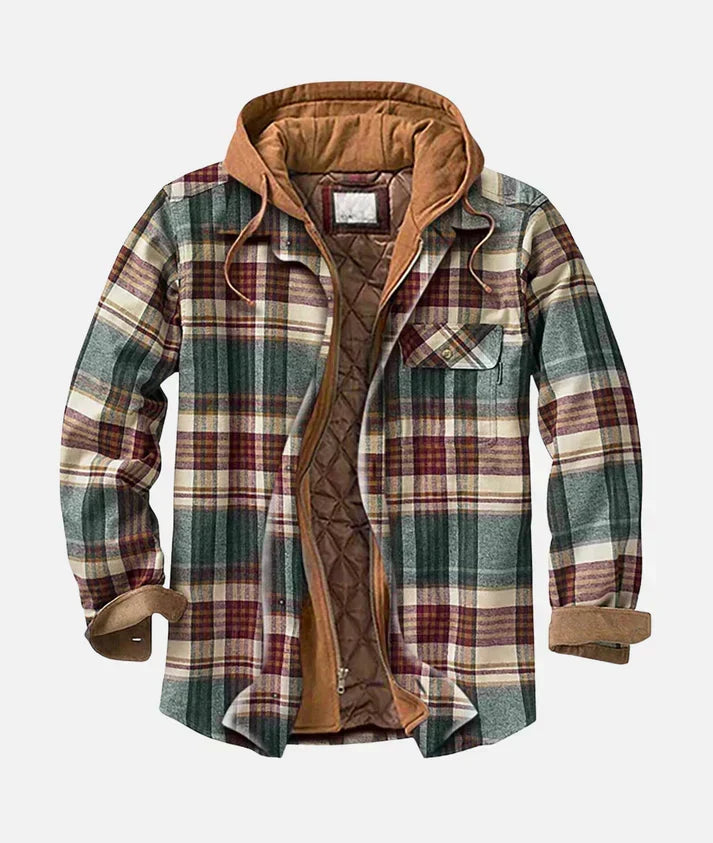 Varel | Check Patchwork Jacket