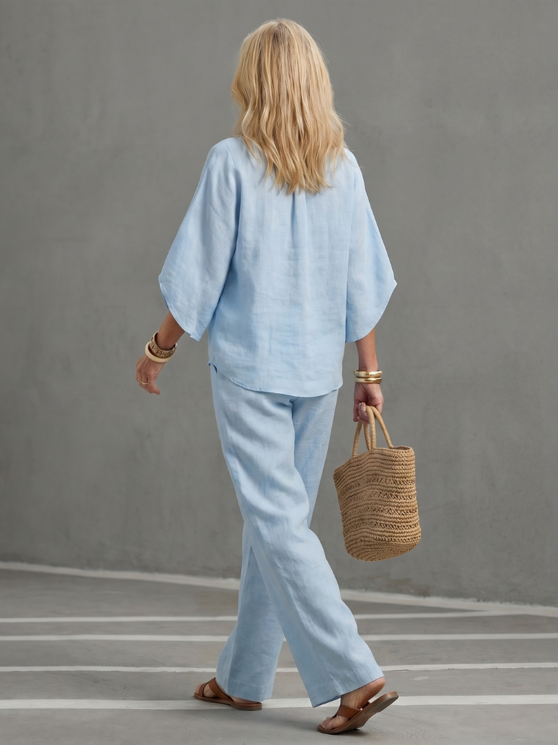 Relaxed Tunic Trouser Set