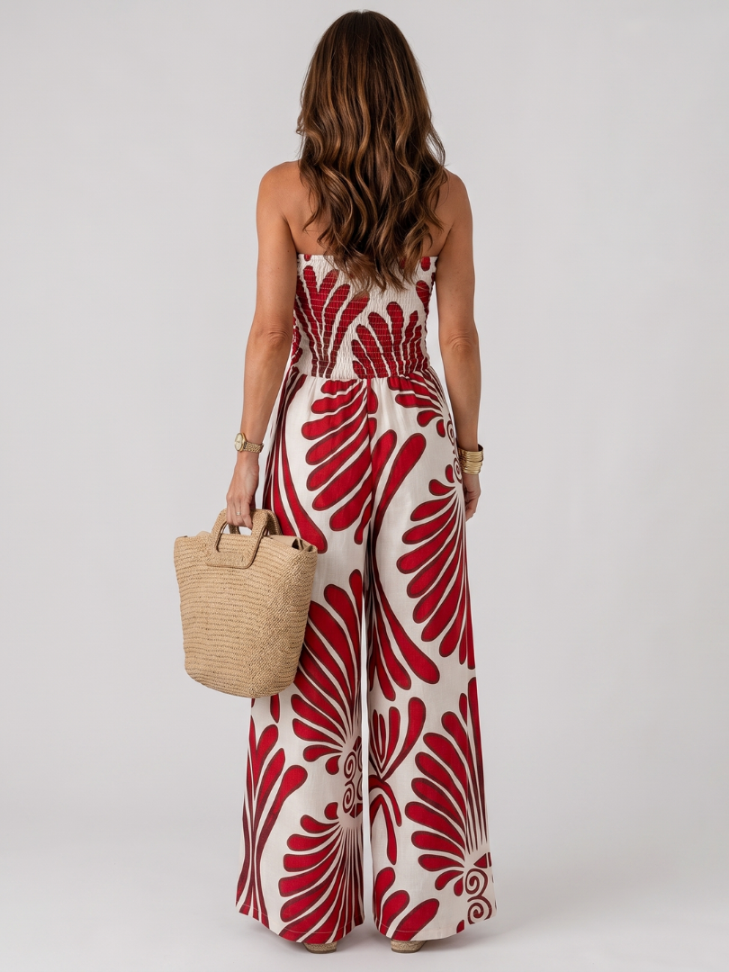 Flowing Silhouette Maxi Dress