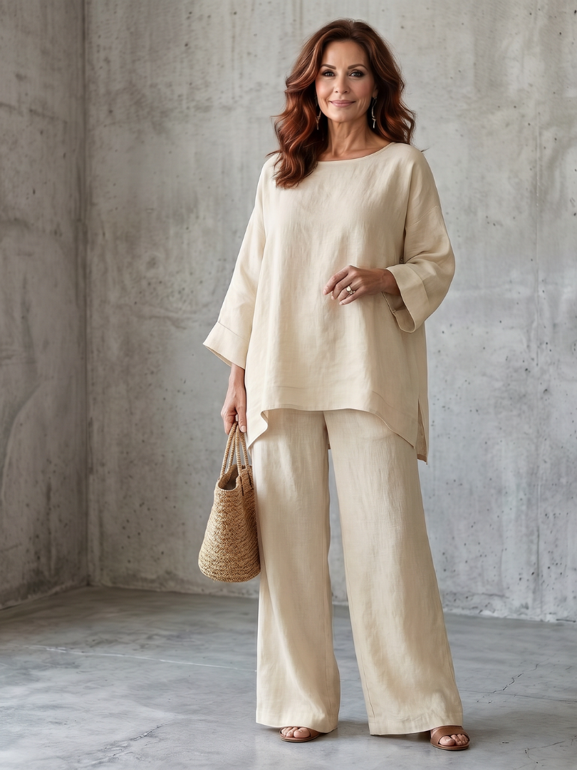 Oversized Tunic Set
