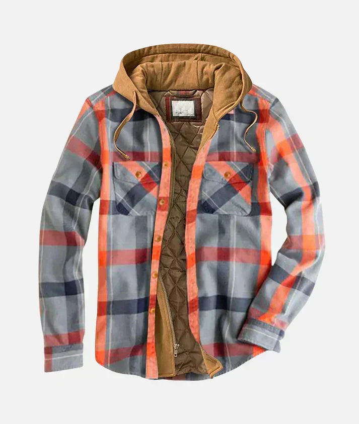Varel | Check Patchwork Jacket