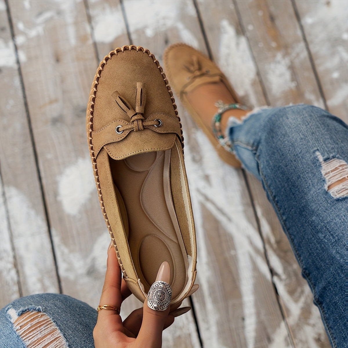 PATRICIA | CLASSIC TASSEL LOAFERS