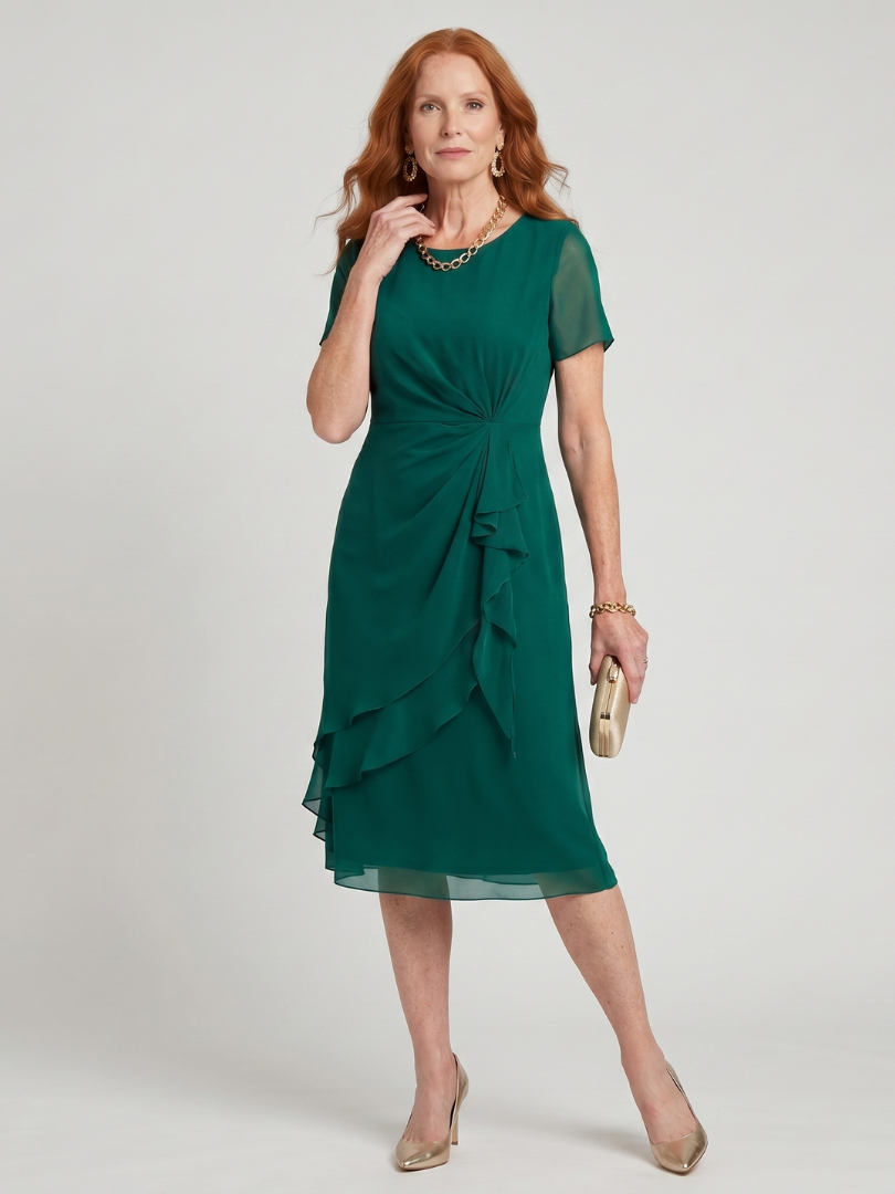 Layered Midi Dress