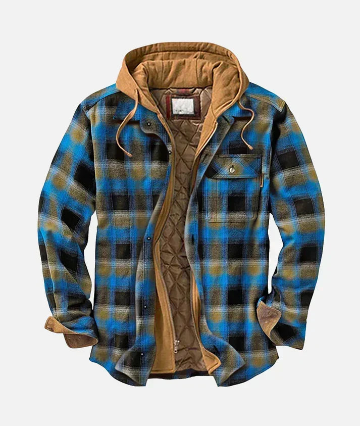 Varel | Check Patchwork Jacket