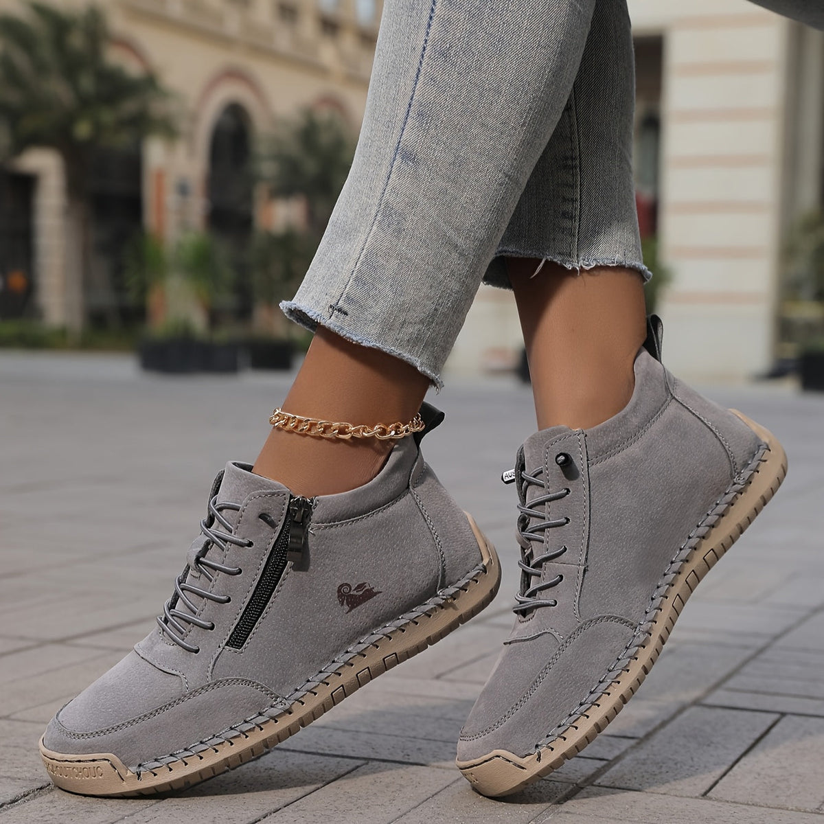Nova | Orthopedic Sneakers with Zipper