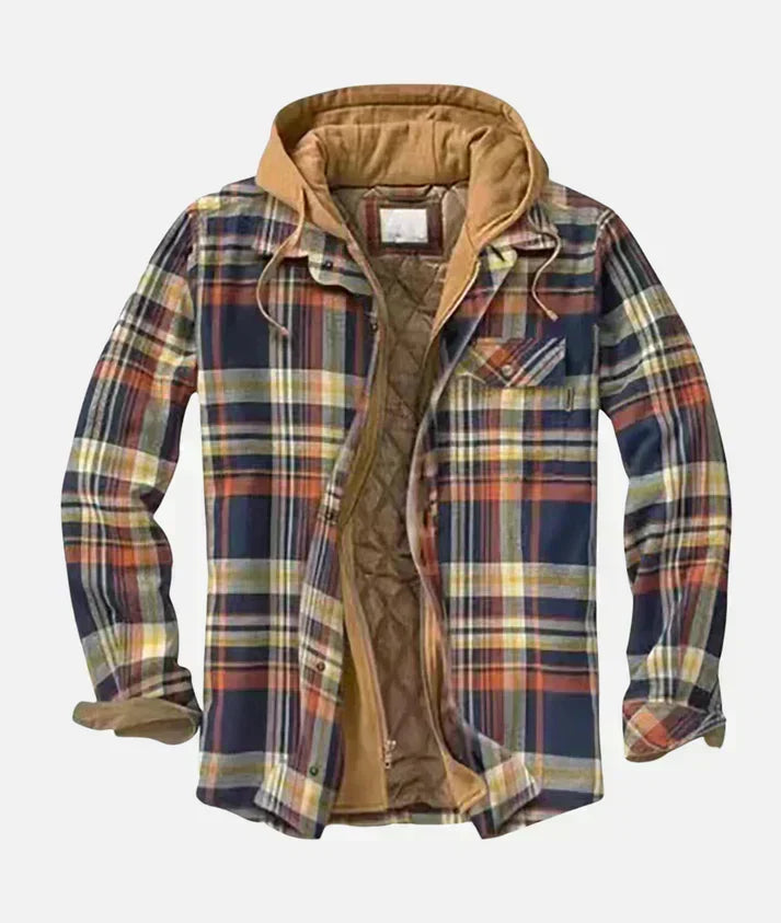 Varel | Check Patchwork Jacket