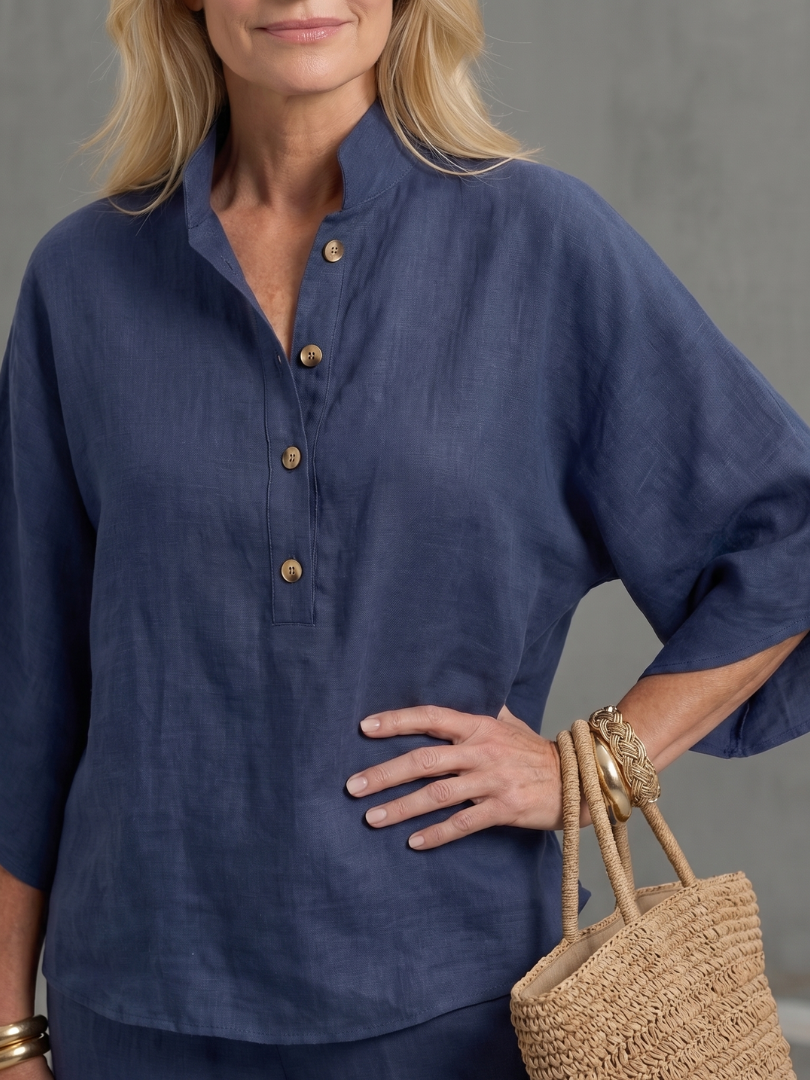 Relaxed Tunic Trouser Set