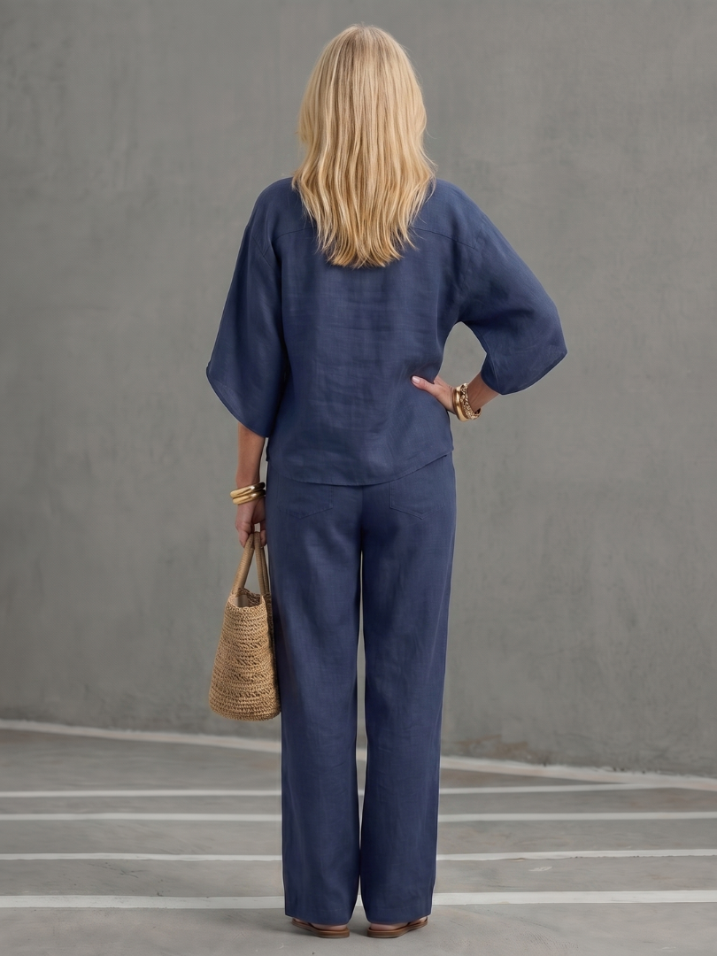 Relaxed Tunic Trouser Set