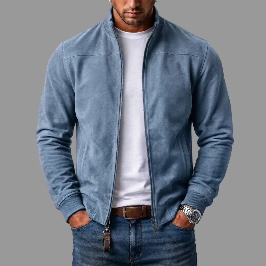 Corrado | Suede-effect bomber jacket