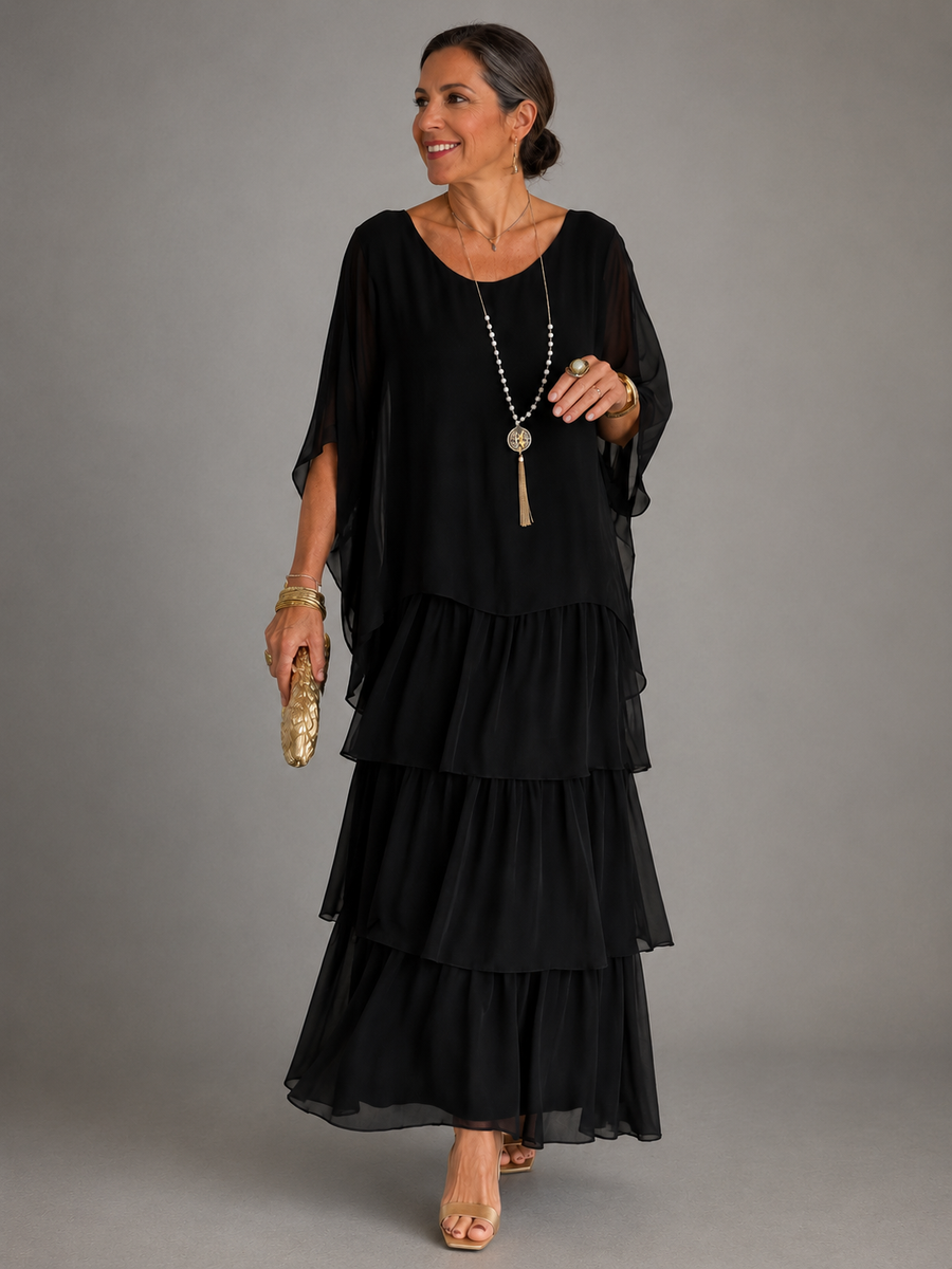 Elegant Flowing Maxi Dress