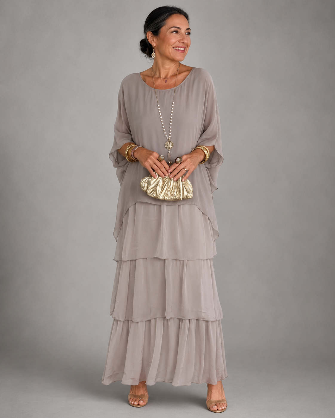 Elegant Flowing Maxi Dress