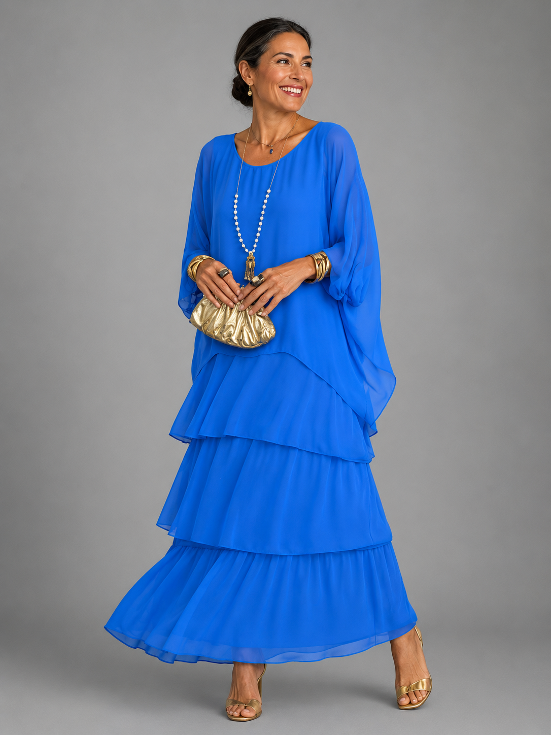 Elegant Flowing Maxi Dress