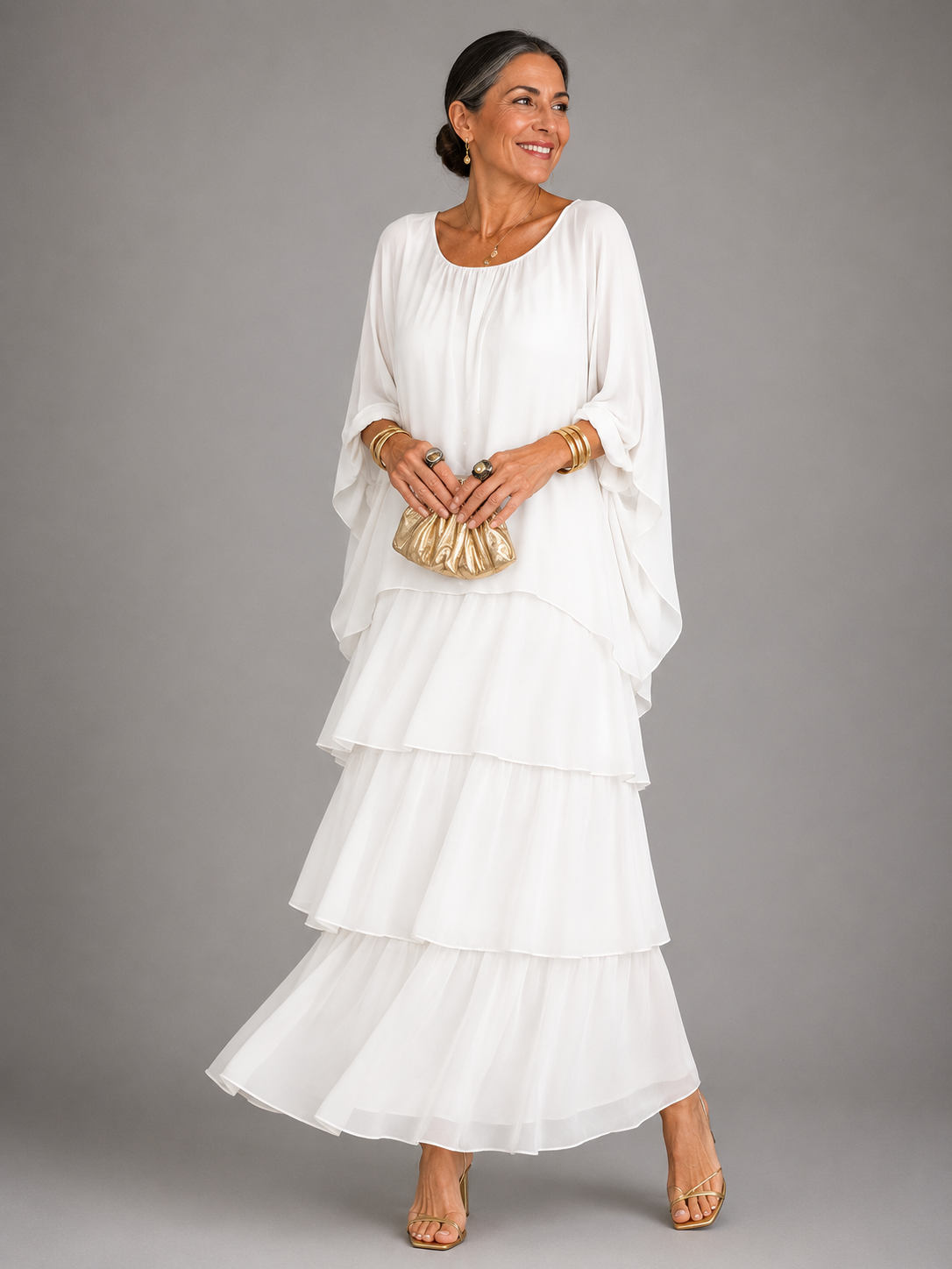 Elegant Flowing Maxi Dress
