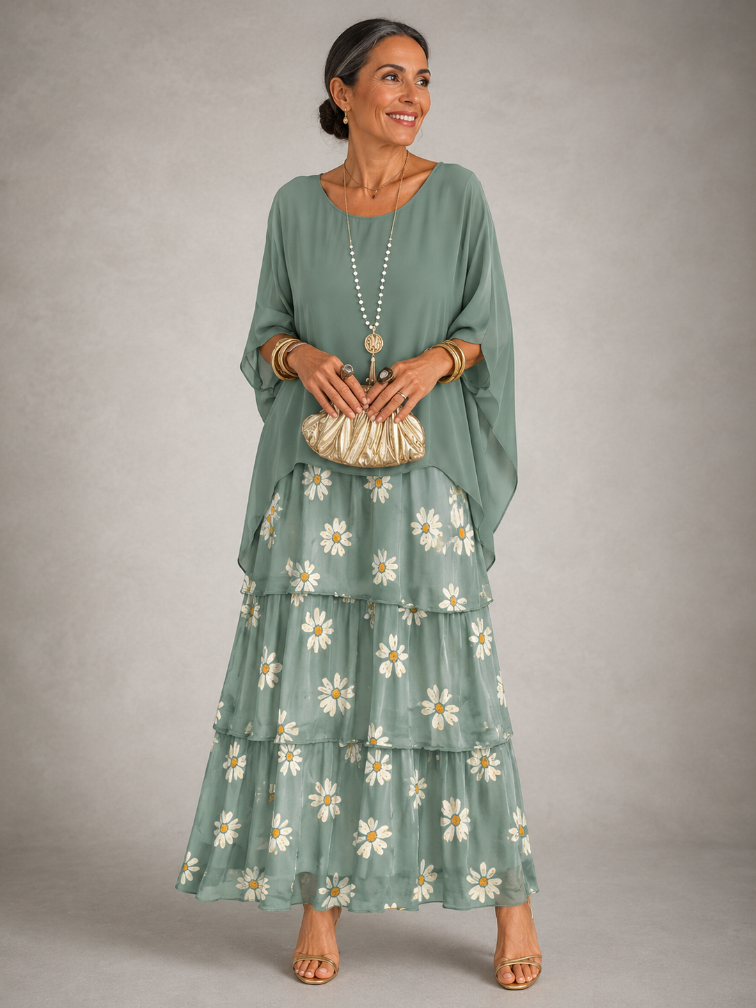 Elegant Flowing Maxi Dress