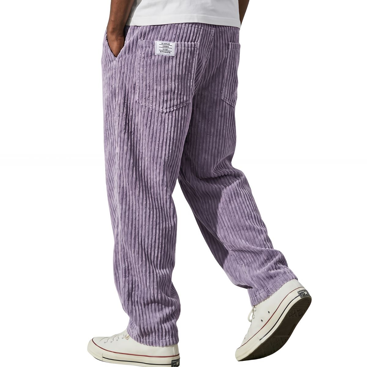 Varel | Men's Corduroy Trousers with Elasticated Waistband