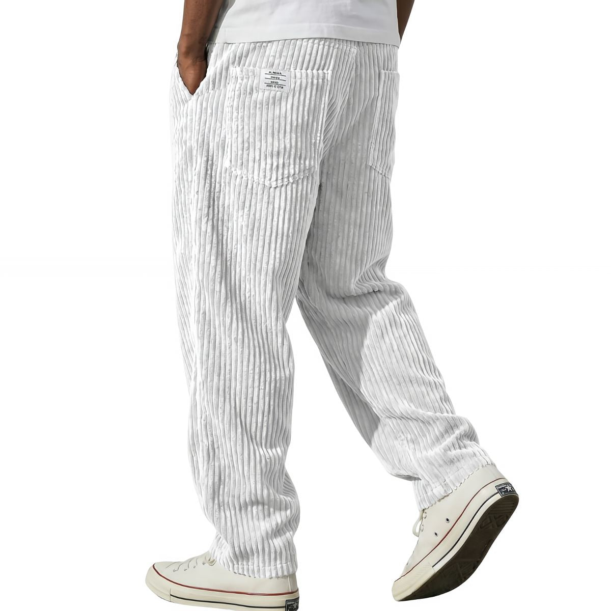 Varel | Men's Corduroy Trousers with Elasticated Waistband