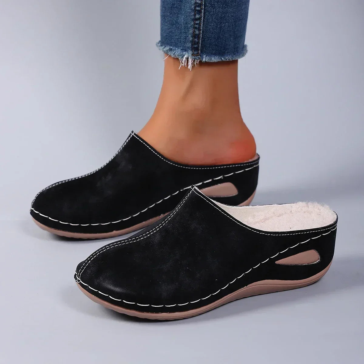 Élise™ | Warm orthopadic slippers for daily comfort