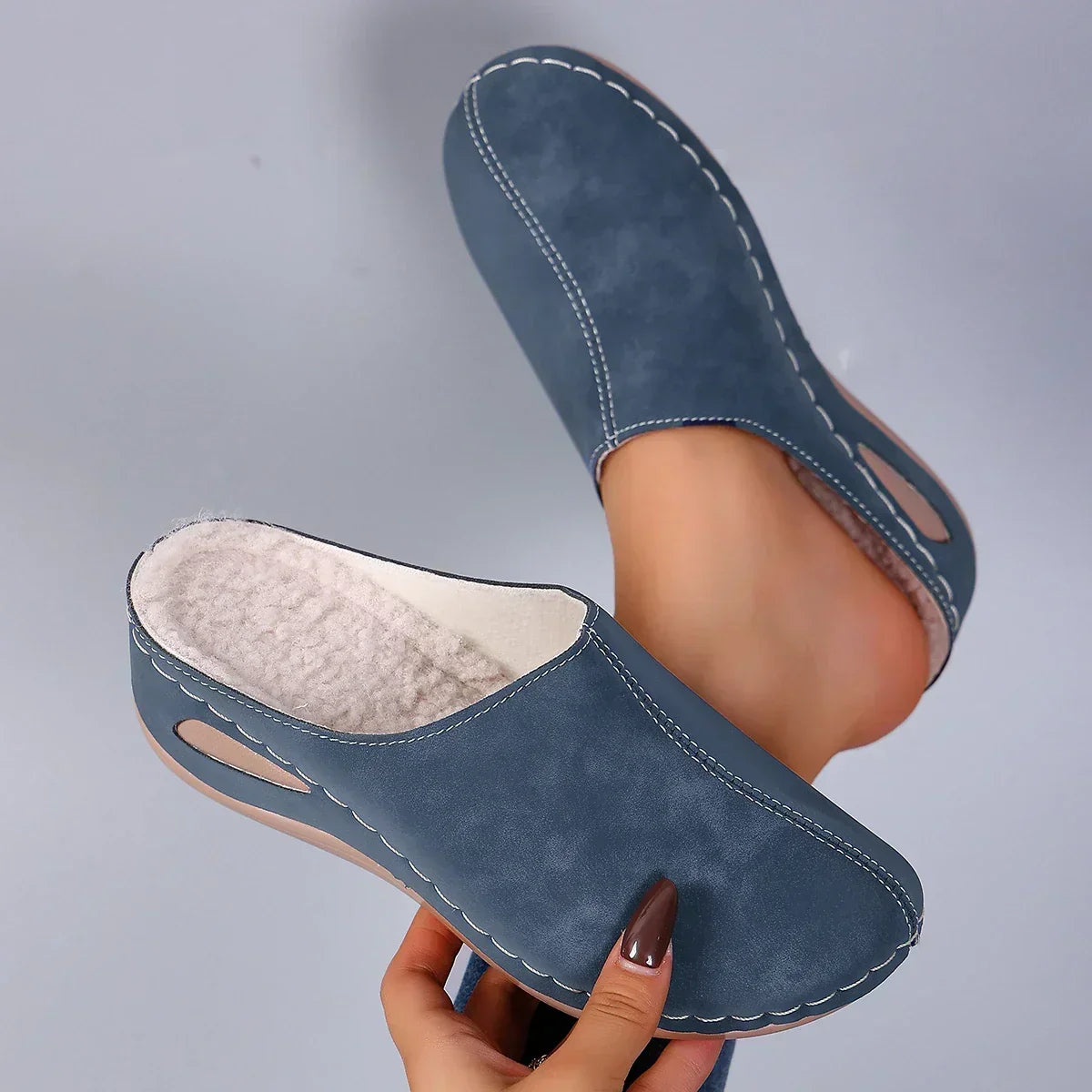 Élise™ | Warm orthopadic slippers for daily comfort