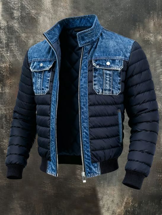 Varel | Hybrid Quilted Denim Jacket