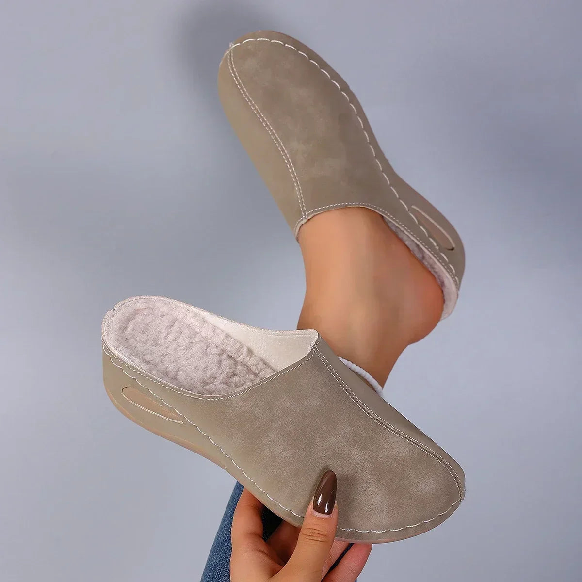 Élise™ | Warm orthopadic slippers for daily comfort