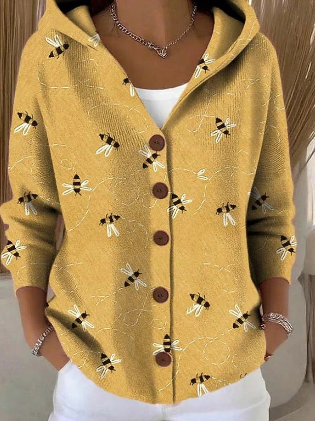 Marinella | Knitted Jacket with Hood