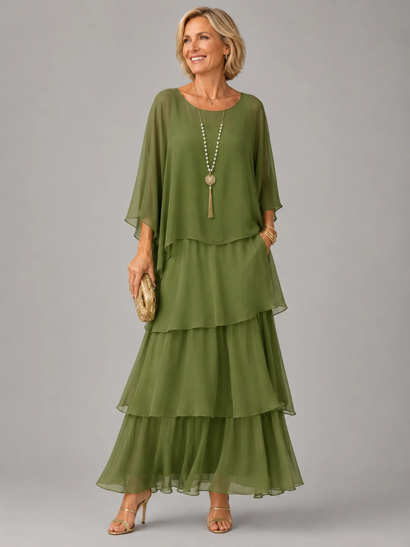 Elegant Flowing Maxi Dress