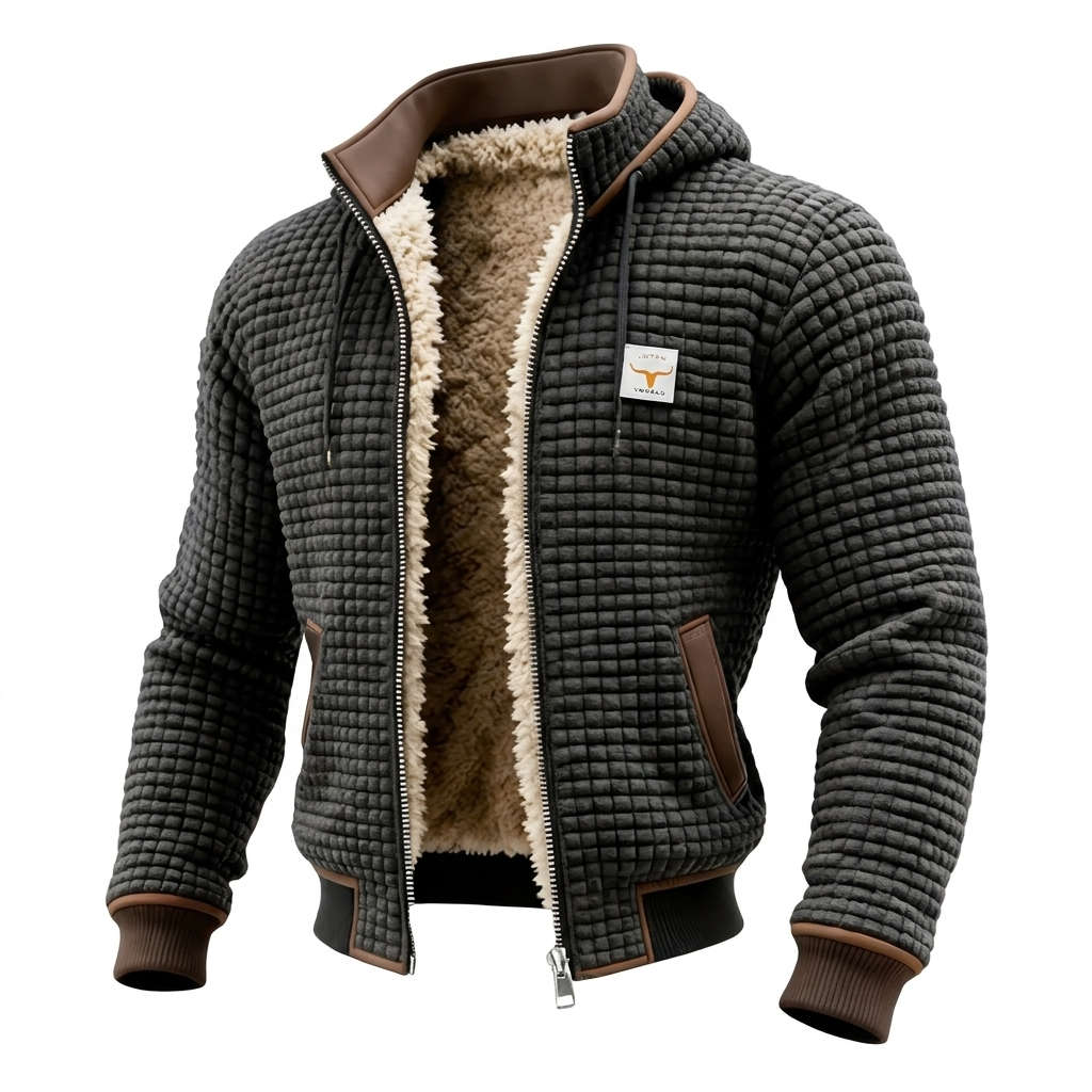 Laluna | Retro Jacket with Hood and Zip