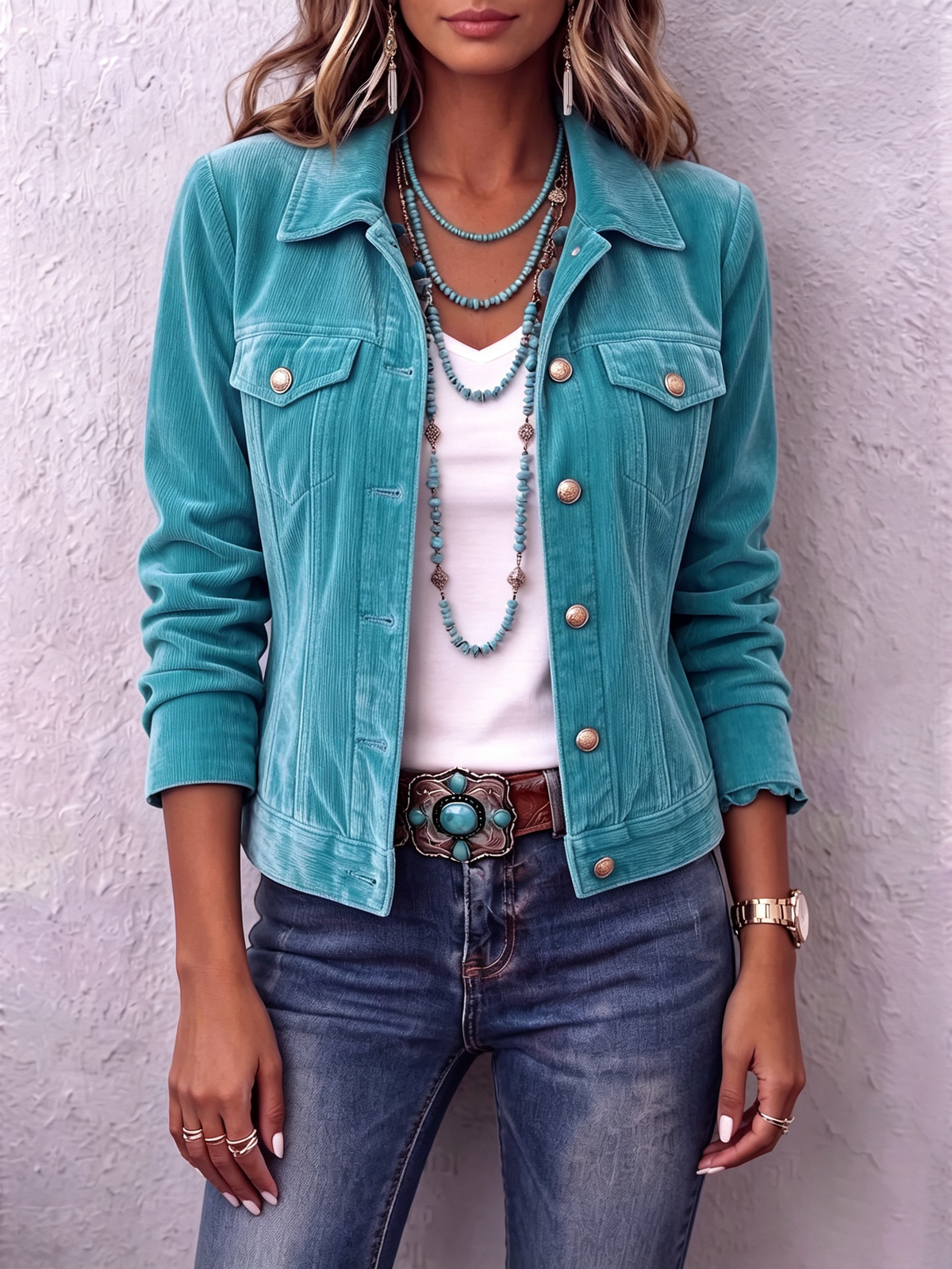 Raffaella | Vintage Bohemian Velvet Jacket