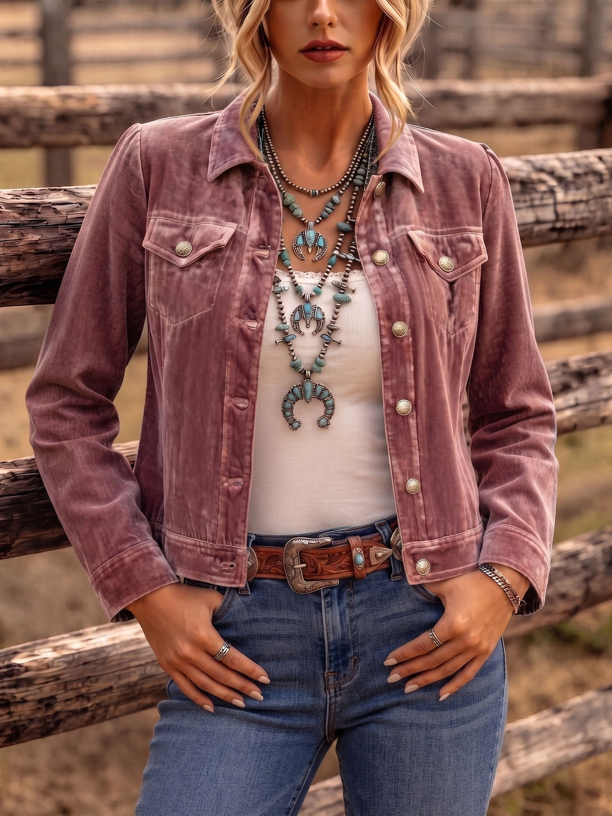 Raffaella | Vintage Bohemian Velvet Jacket