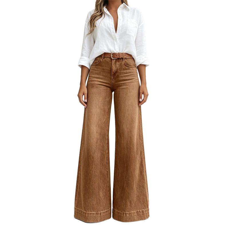 Lucia | Stylish Wide-Leg Trousers