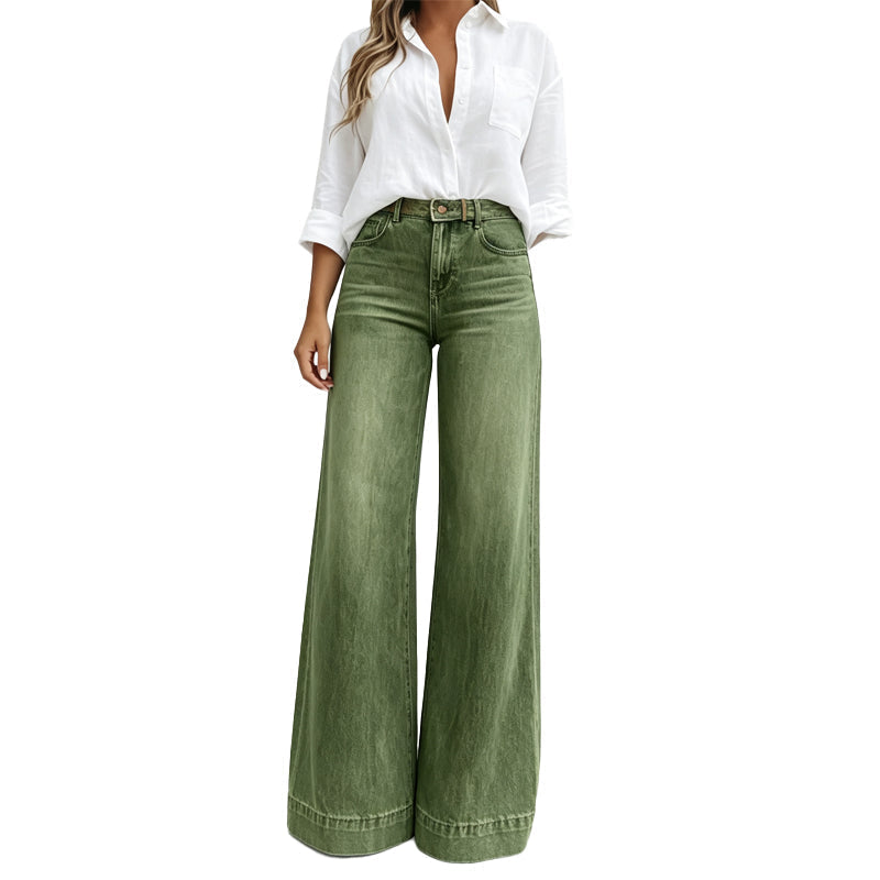 Lucia | Stylish Wide-Leg Trousers