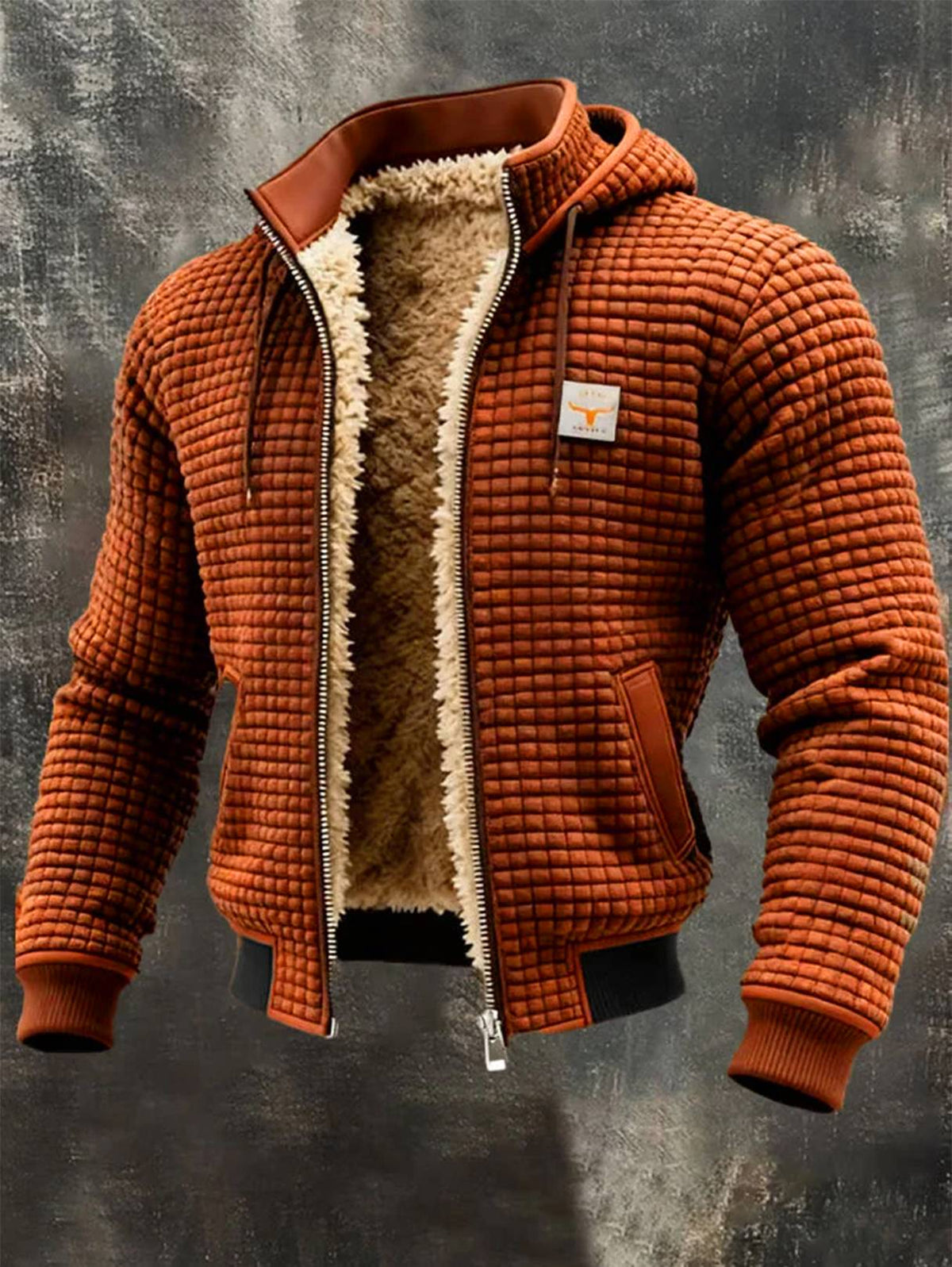 Laluna | Retro Jacket with Hood and Zip
